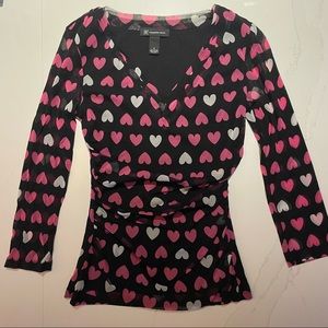 INC international concepts • cute heart shirt